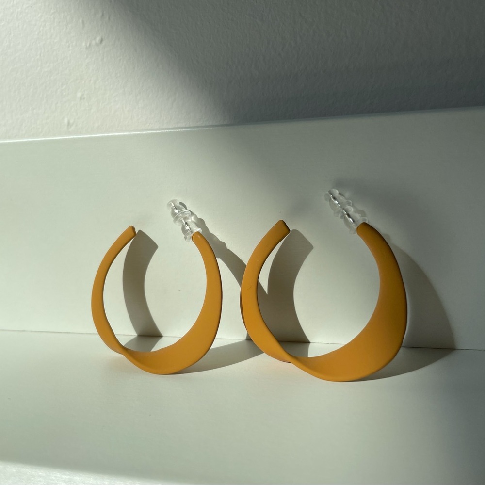 Open Circle Earrings